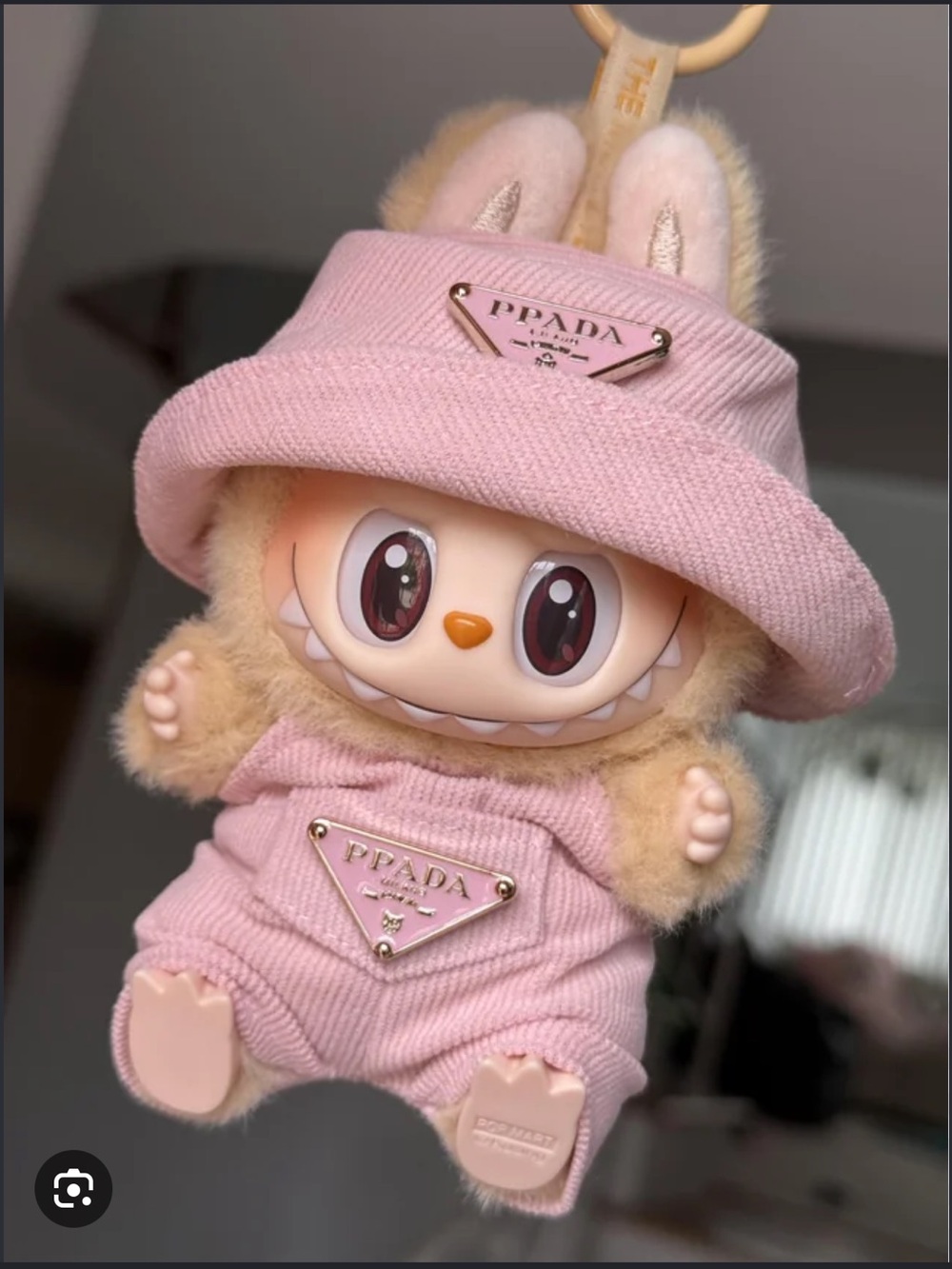 Labubu clothing pink Designer-Inspired set